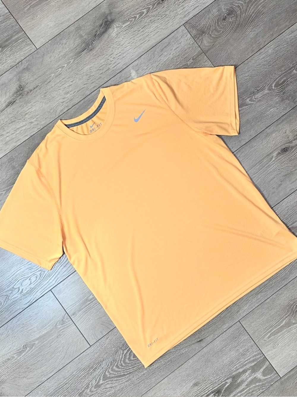 Nike Legend Dri-Fit Poly Short Sleeve Training Tee Neon Orange